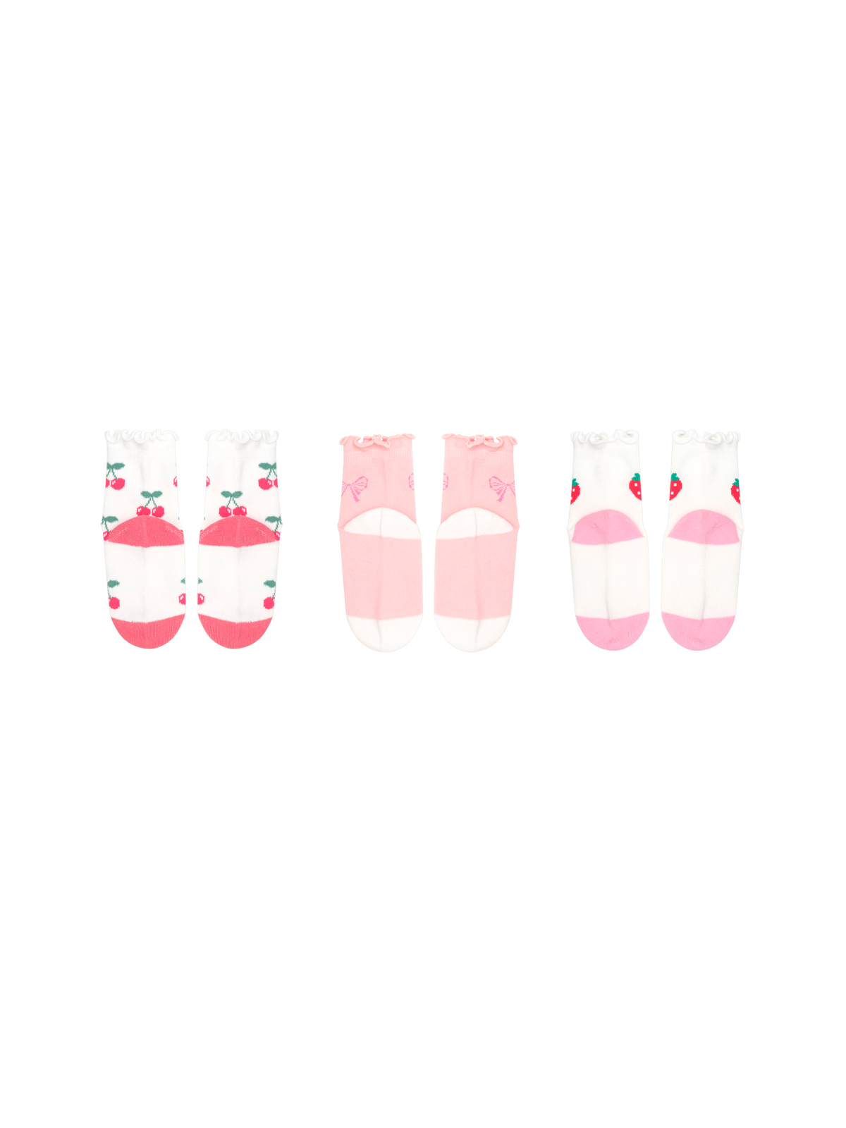 Girls Frill Socks 3 Pack