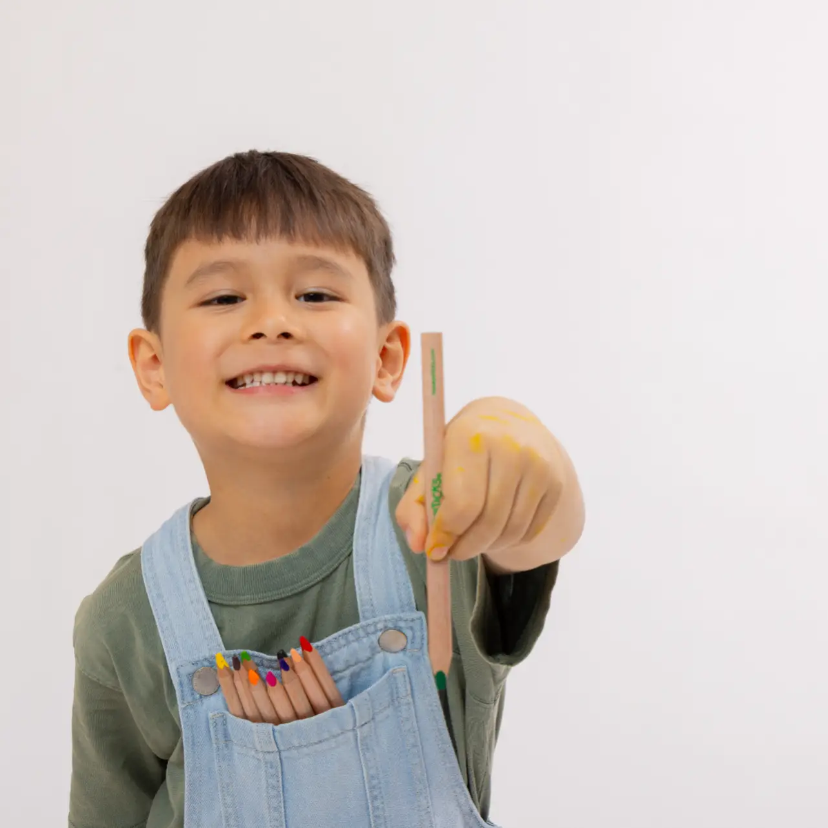 Honeysticks Coloured Pencils Jumbo Triangles || 10 Pack