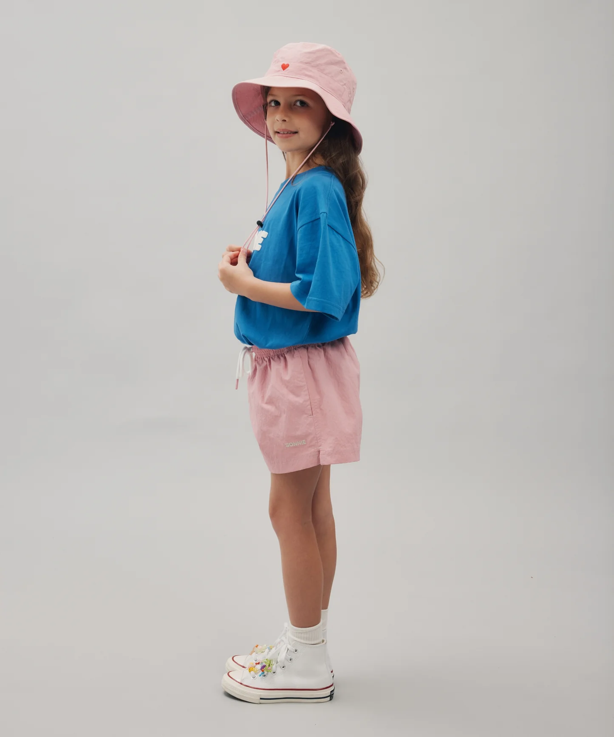Nylon Shorties || Shell Pink