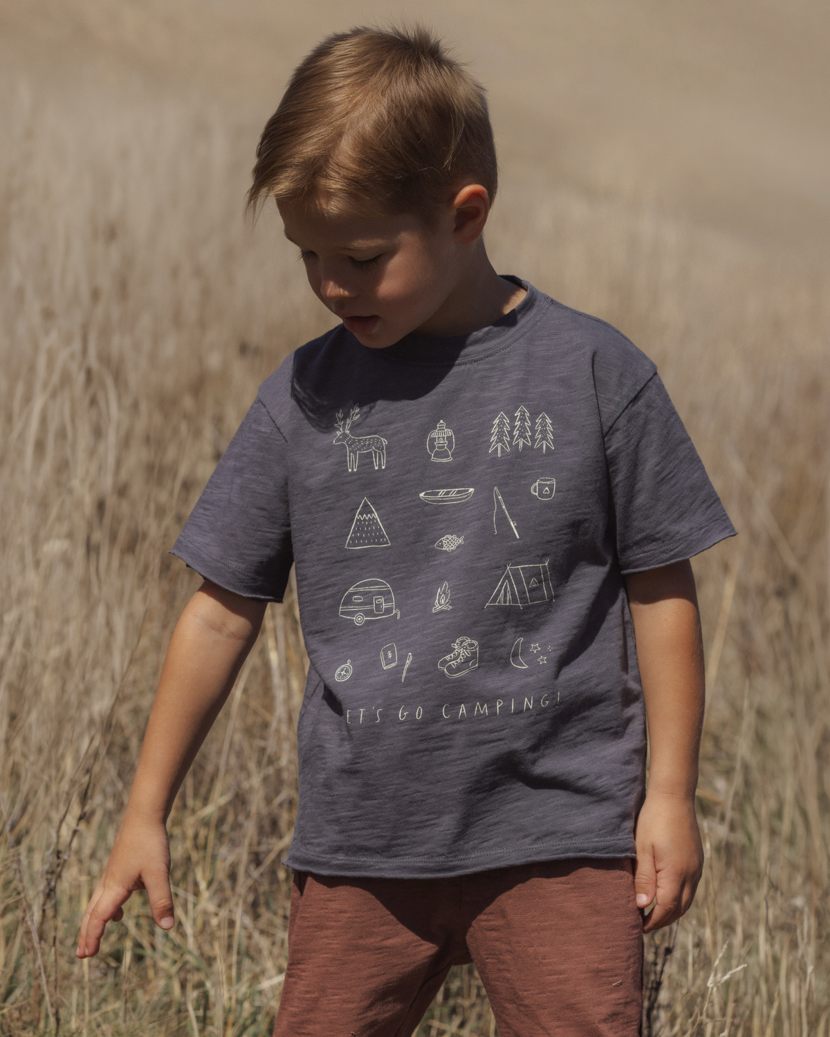Raw Edge Tee || Lets Go Camping