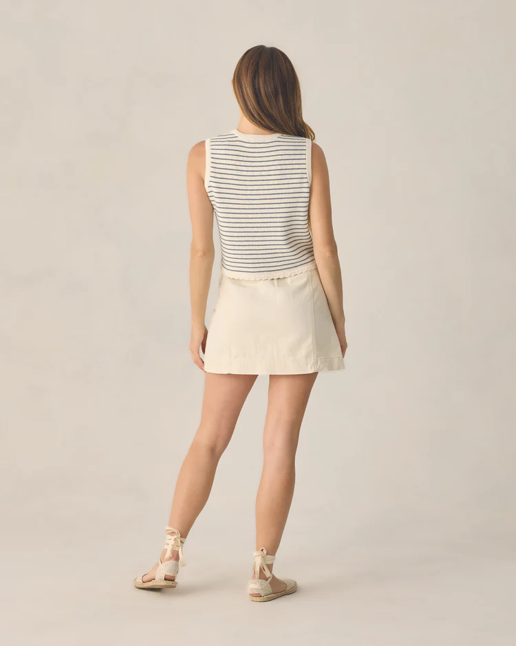 Womens Denver Mini Skirt || Natural