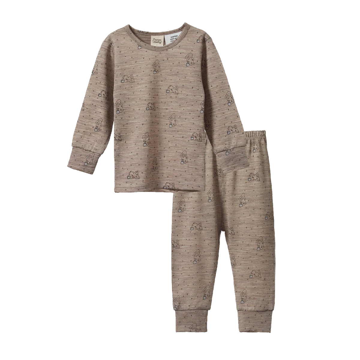 Merino Essential Pyjamas 2PC || Bramble Burrow