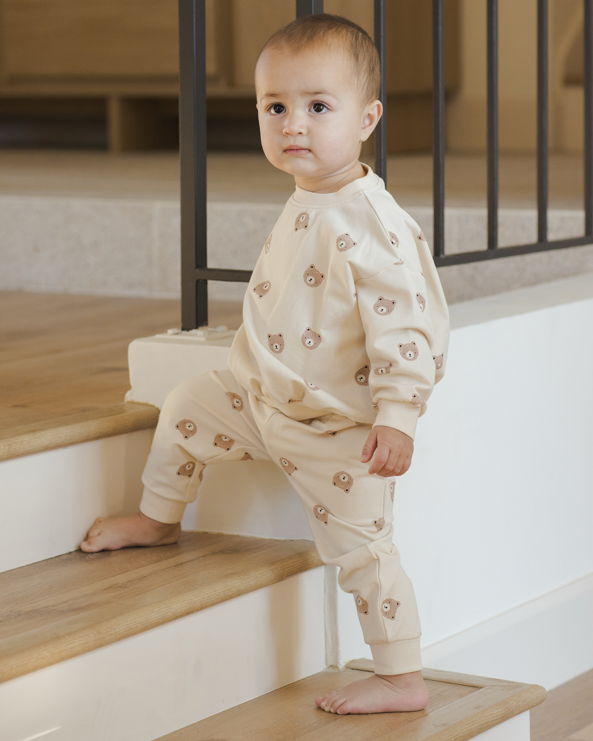 Relaxed Sweatpants || Brown Bear