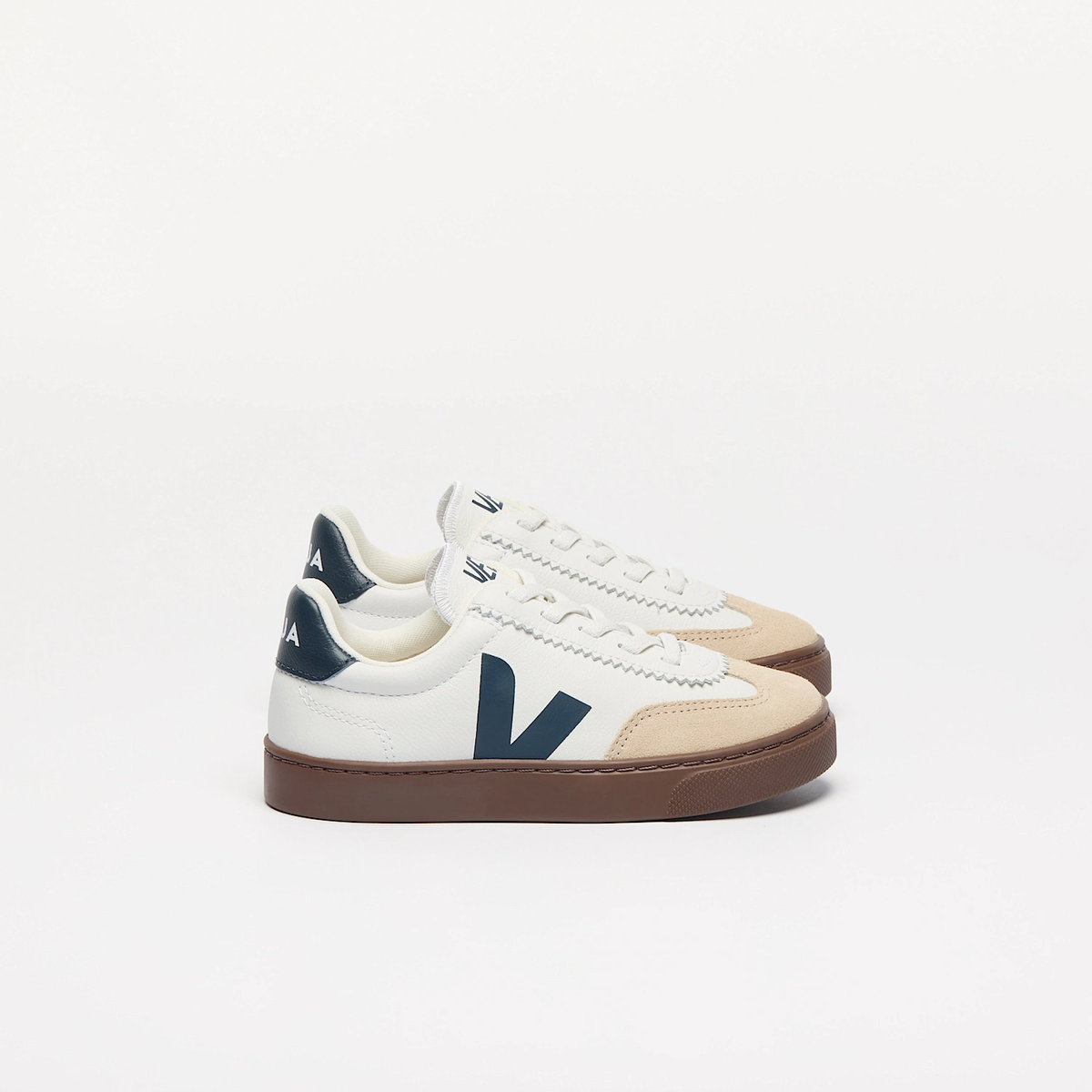 Small Volley Sneaker || White Nautico Bark