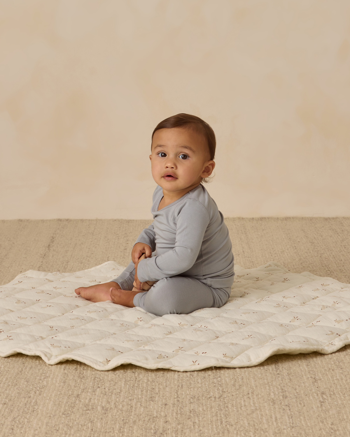 Bamboo Pyjama Set || Steel Blue