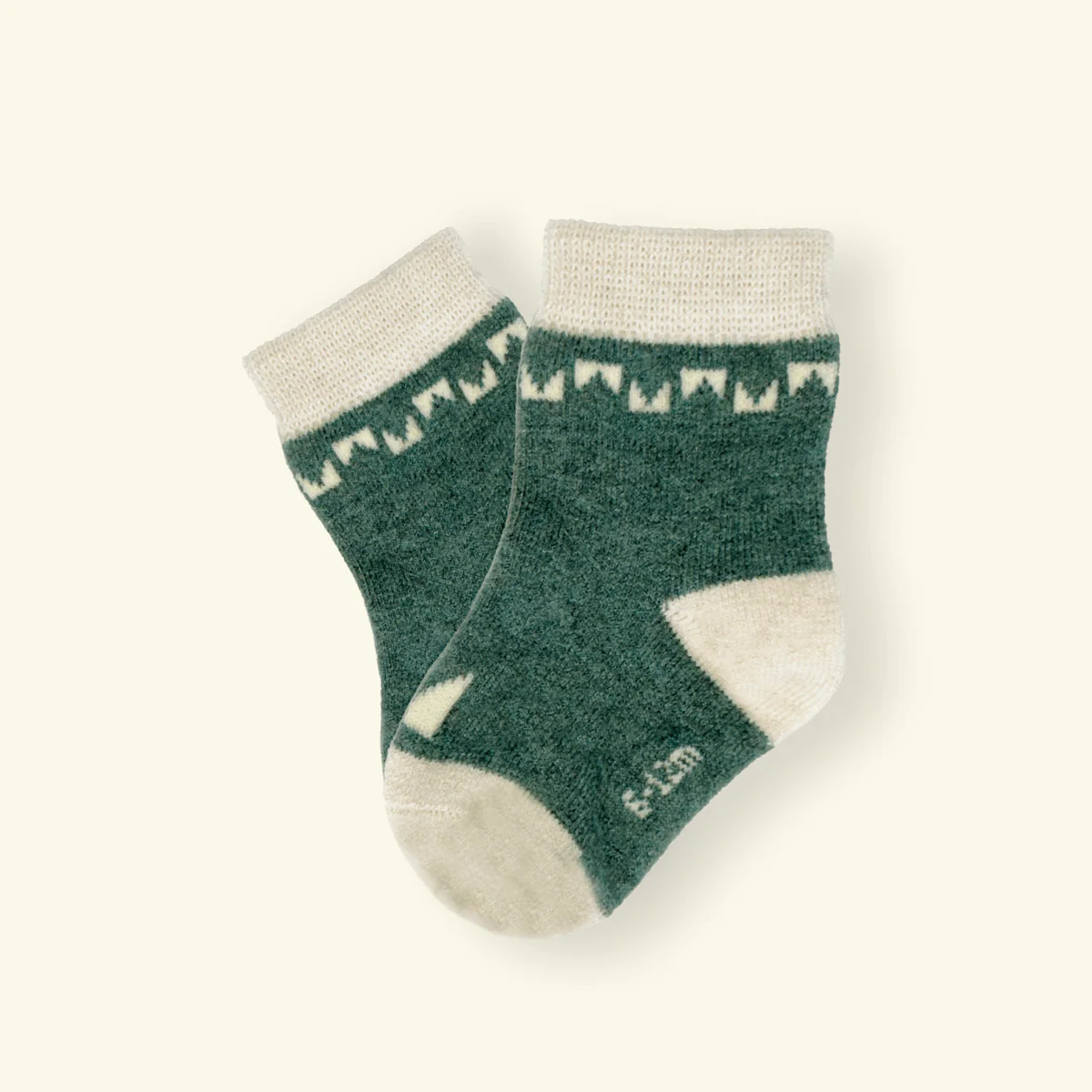 Mosey Merino Baby Socks || Rook