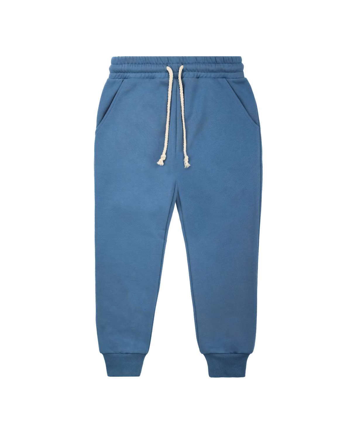 Mid Blue Track Pants