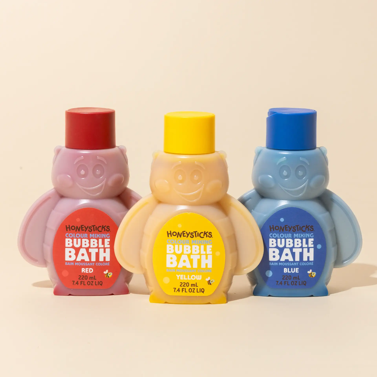 Honeysticks Bubble Bath Colour Mixing || 3 Pack