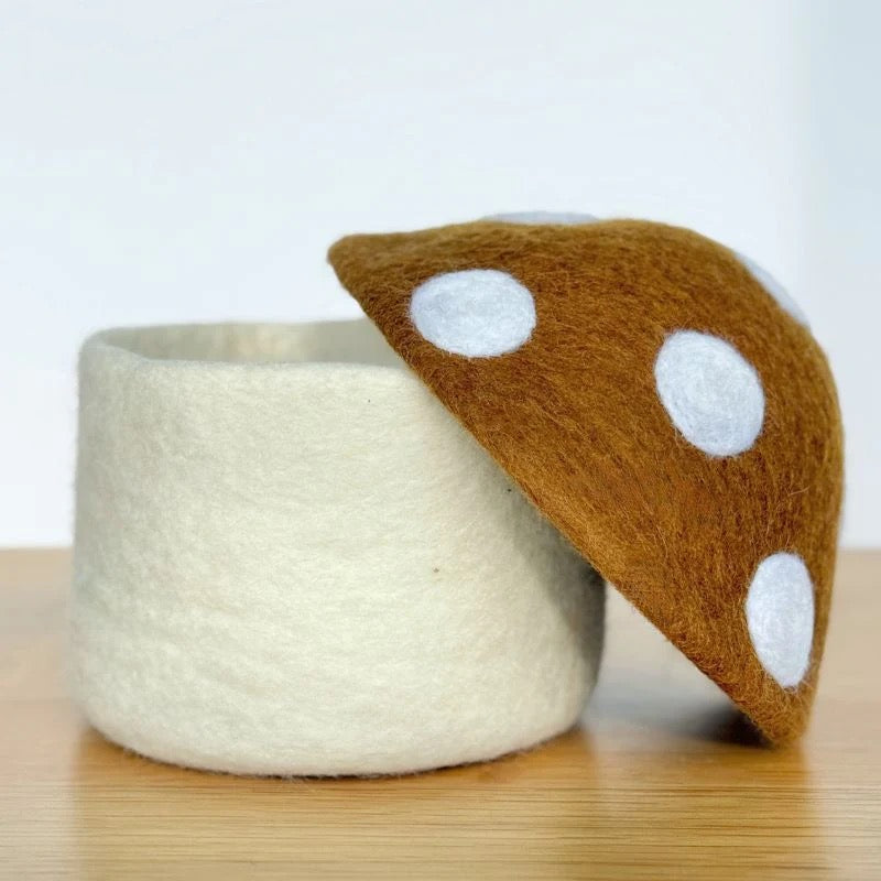 Toadstool Trinket Box || Medium