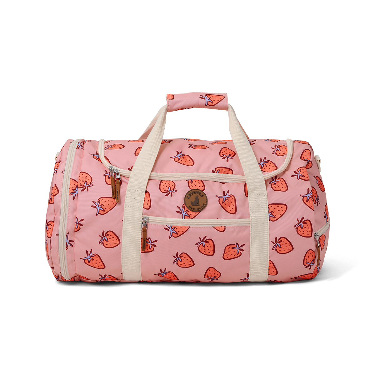 Packable Duffel || Strawberry Splash