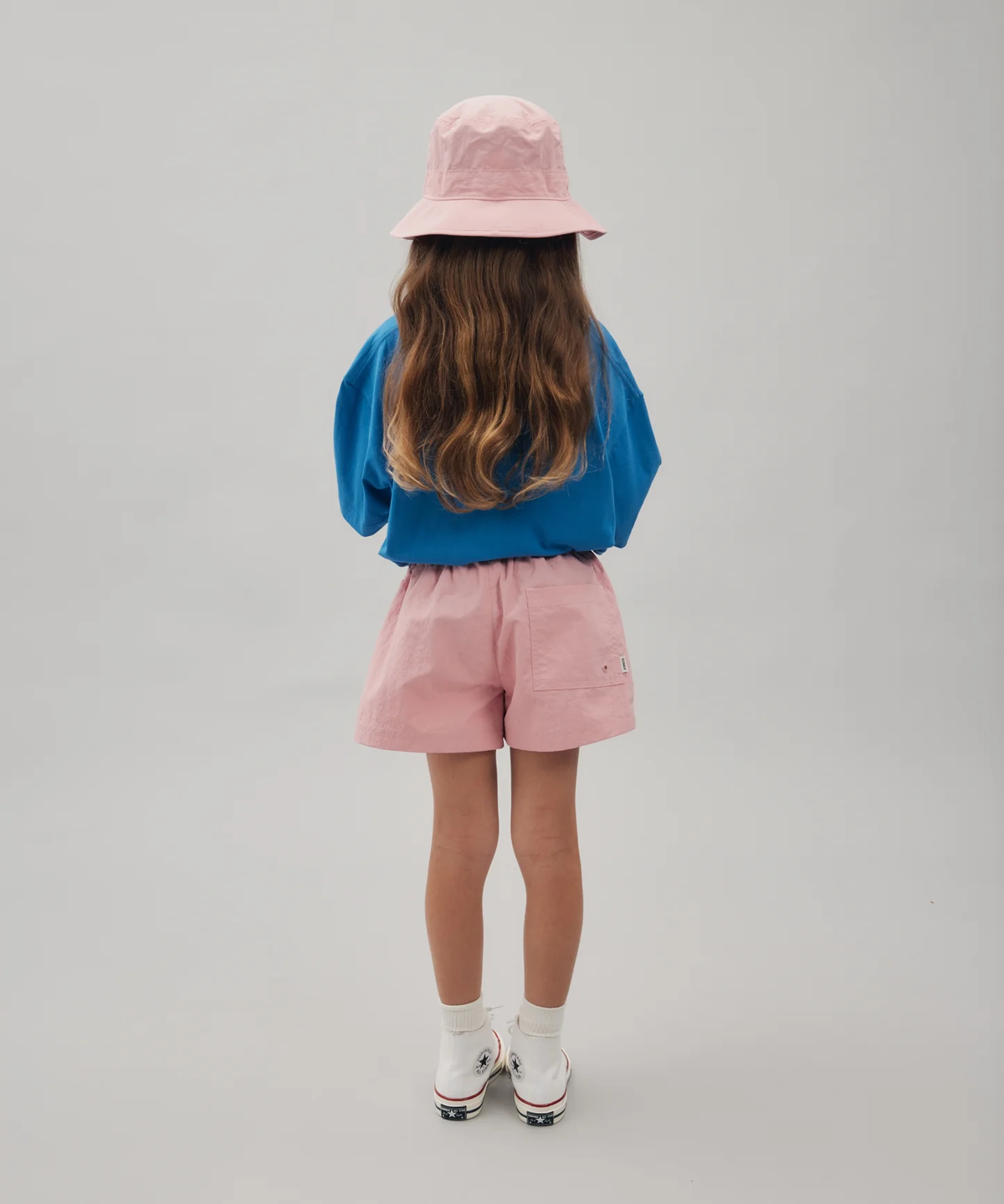 Nylon Shorties || Shell Pink