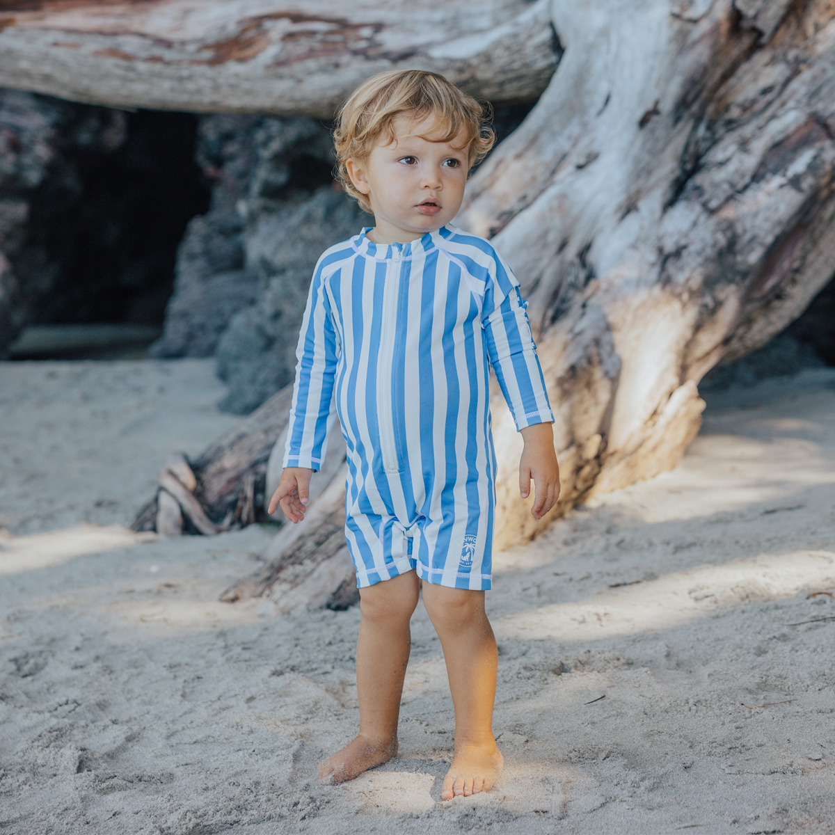 Rash Suit || Deep Sea Stripe
