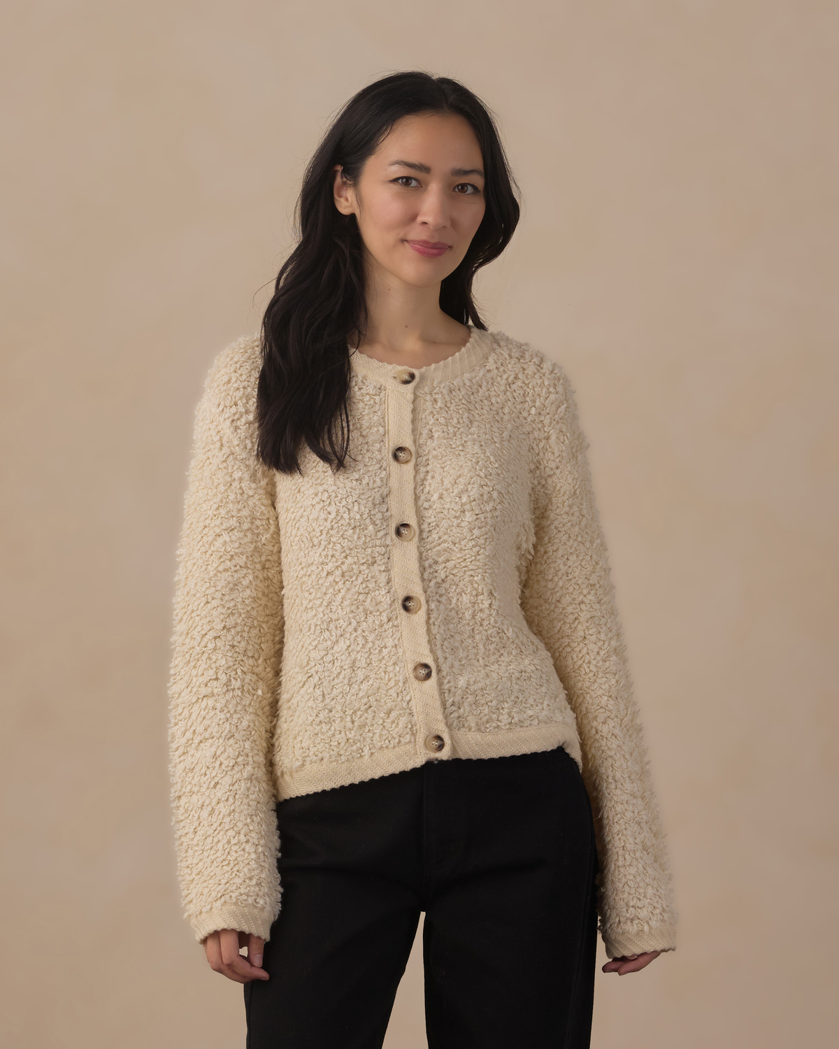 Womens Chloe Cardigan || Natural