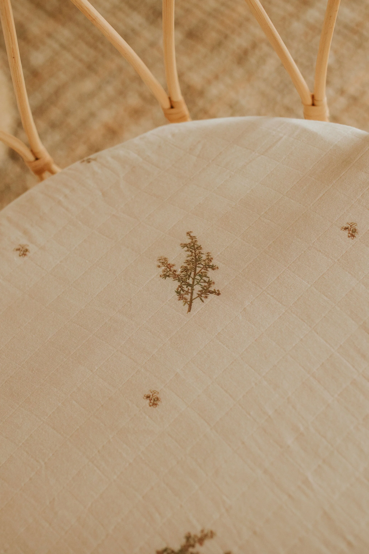 Muslin Fitted Bassinet Sheet