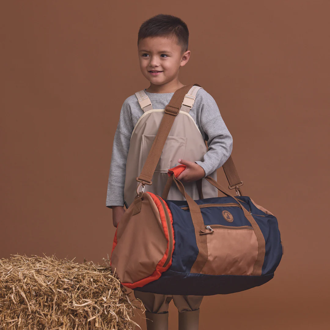 Packable Duffel || Ash Colourblock