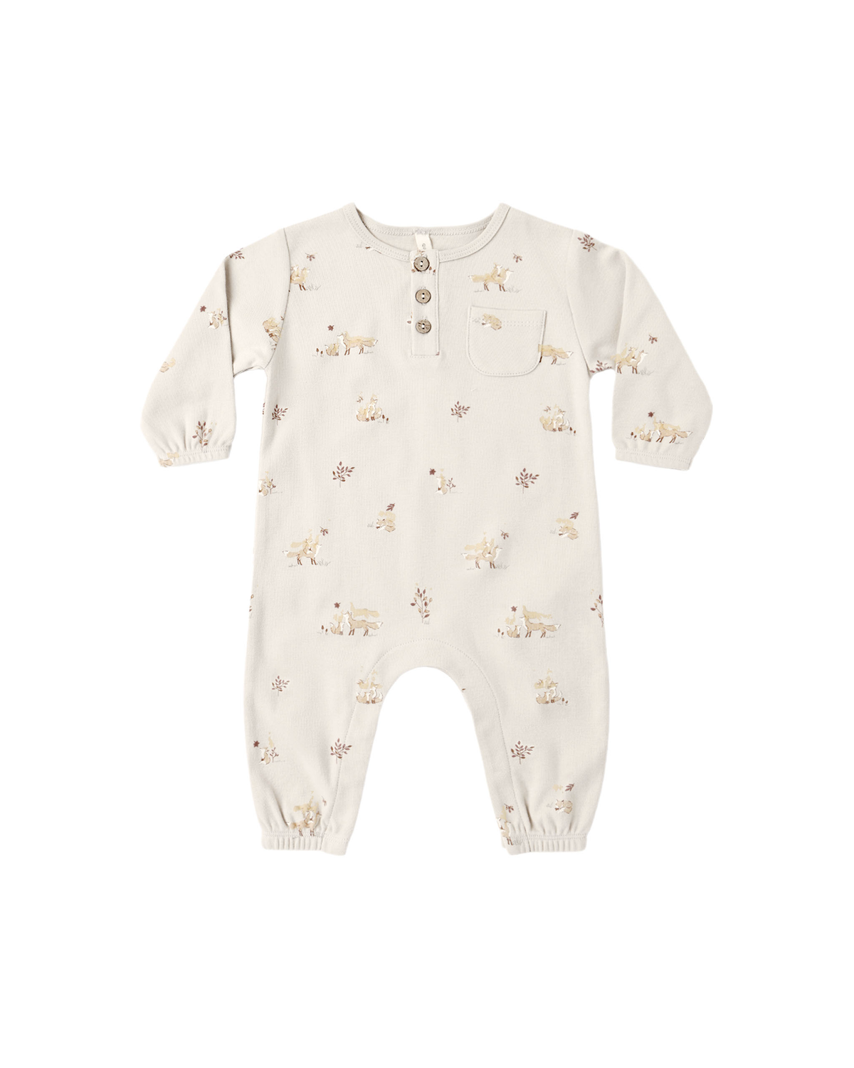 Long Sleeve Pocket Jumpsuit || Fox Land