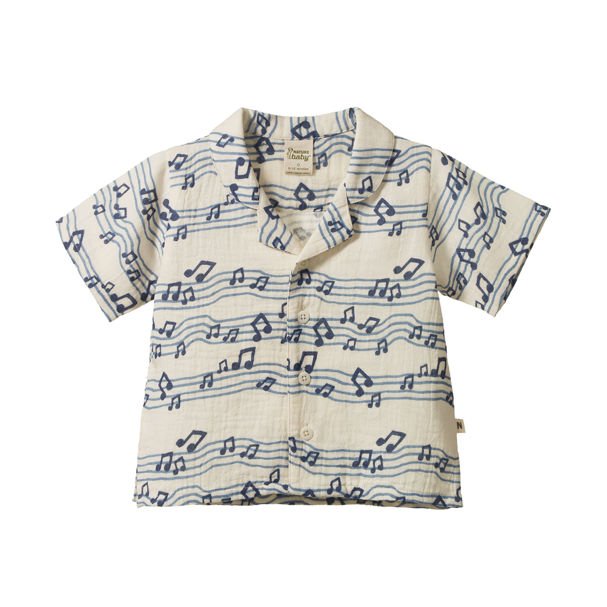 Guthrie Muslin Shirt || Rhythm Print