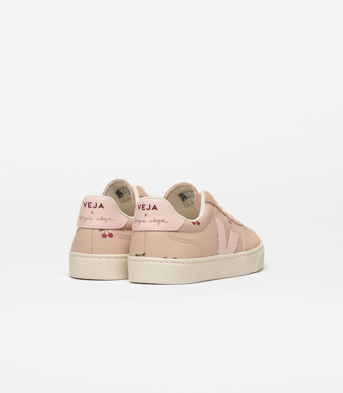 VEJA x Konges Sløjd Small Volley Sneaker || Cherry Petale