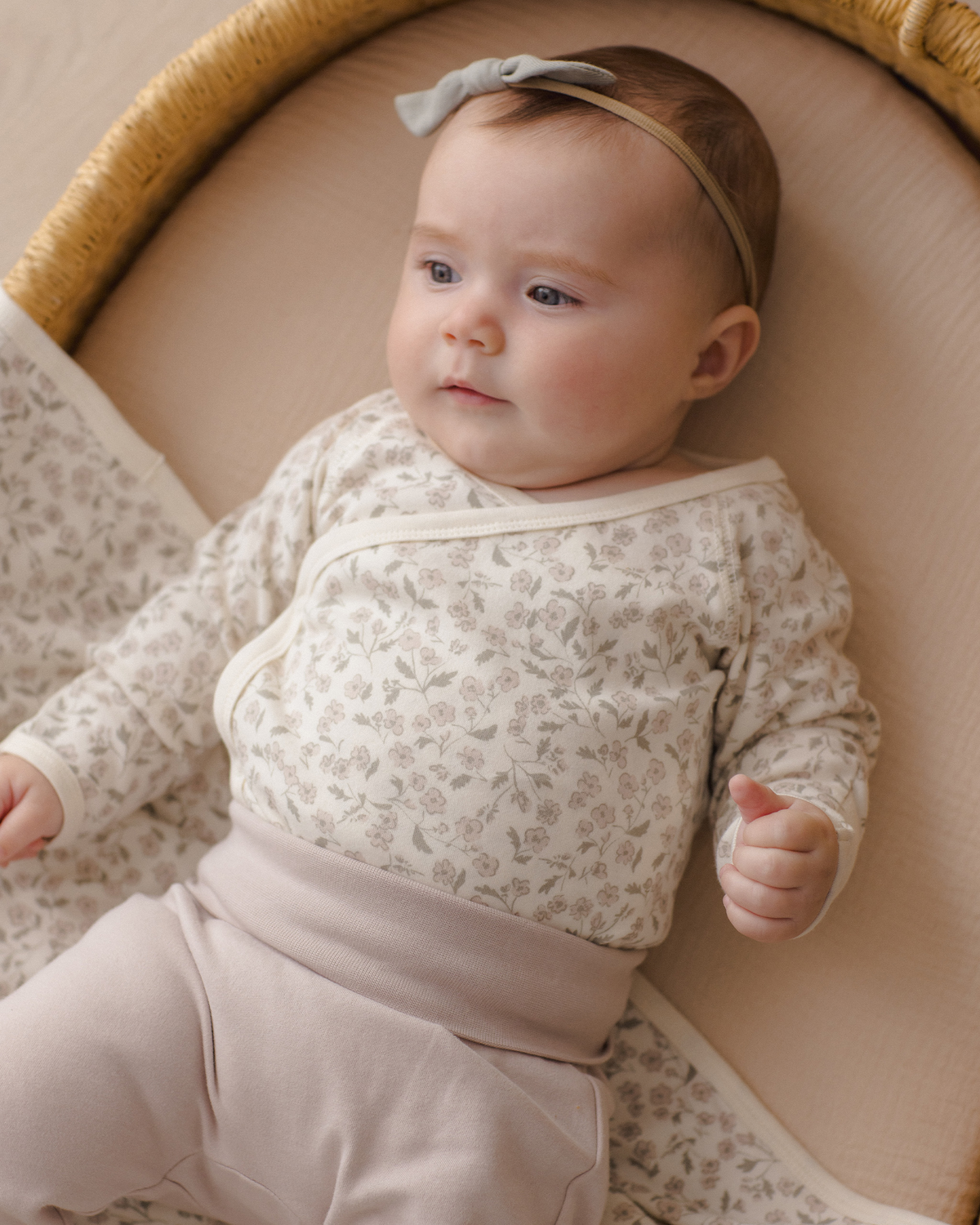 Side Snap Bodysuit + Pant Set || Floret