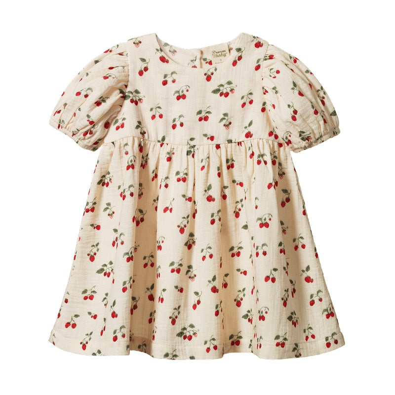 Albertine Dress || Strawberry Blush
