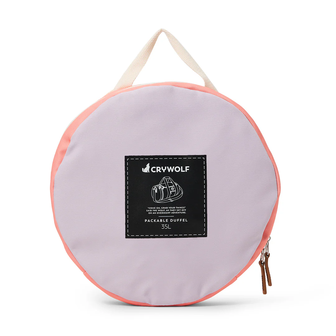 Packable Duffel || Heather Colourblock