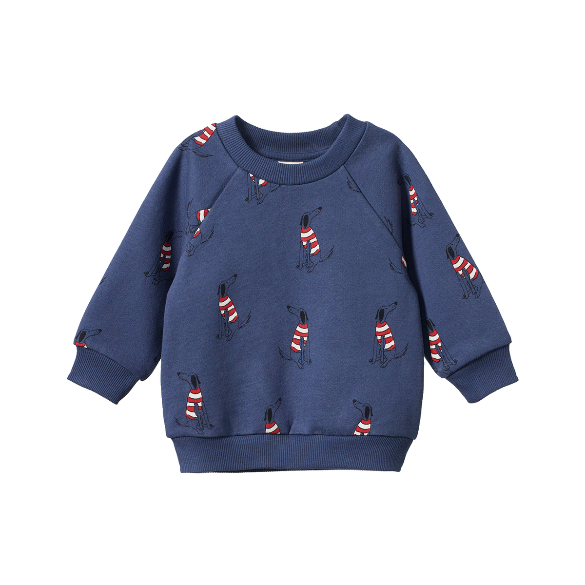 Emerson Sweater || Best Friend Indigo Print