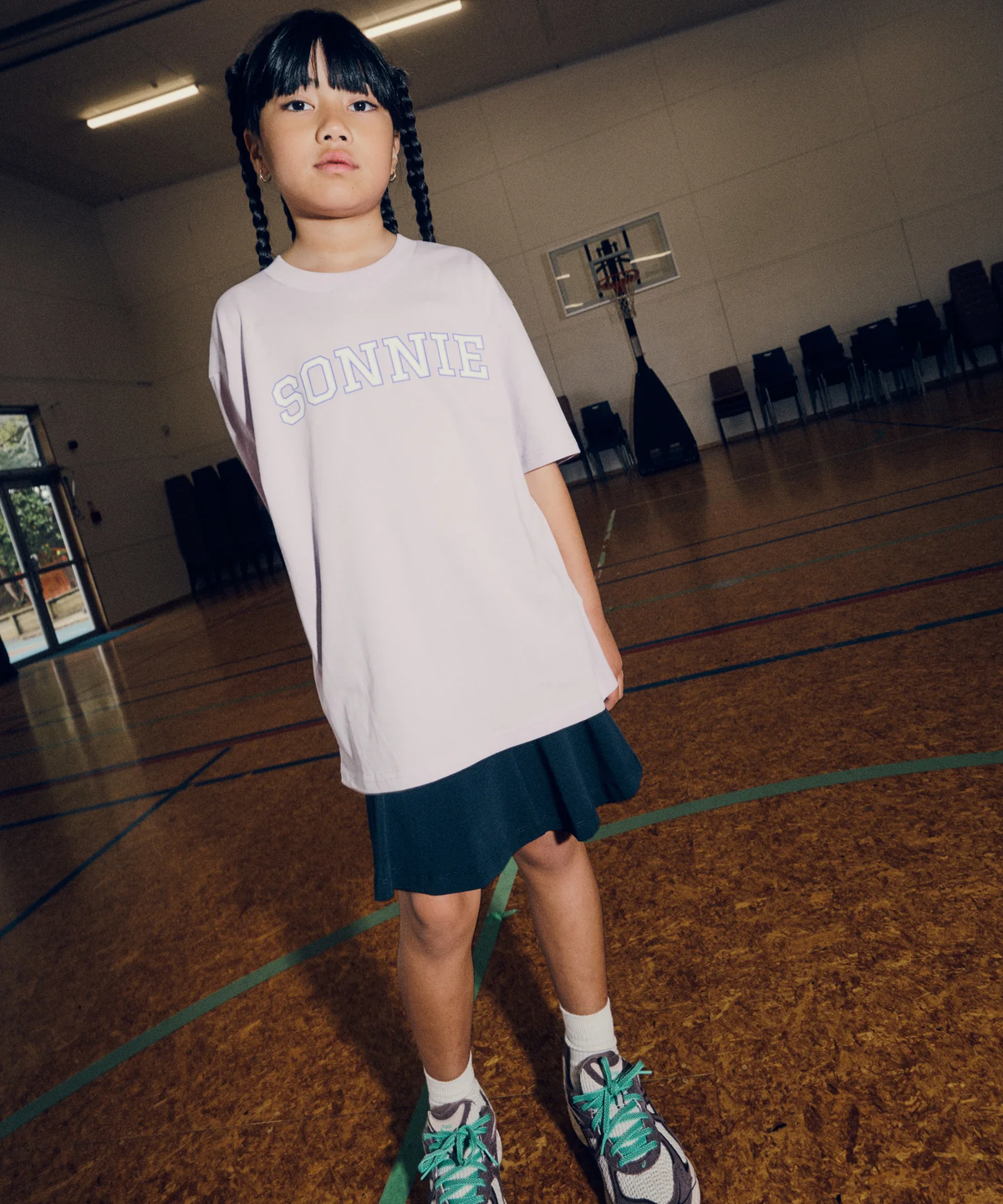 Varsity Tee || Violet