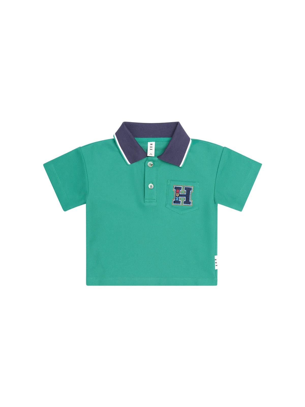 Collegiate Pique Polo || Vintage Green