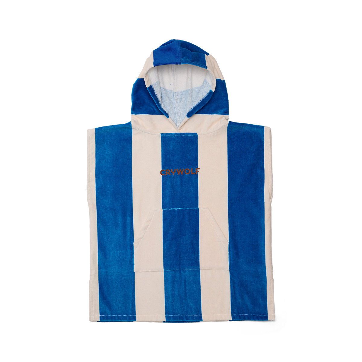 Hooded Towel || Deep Sea Stripe