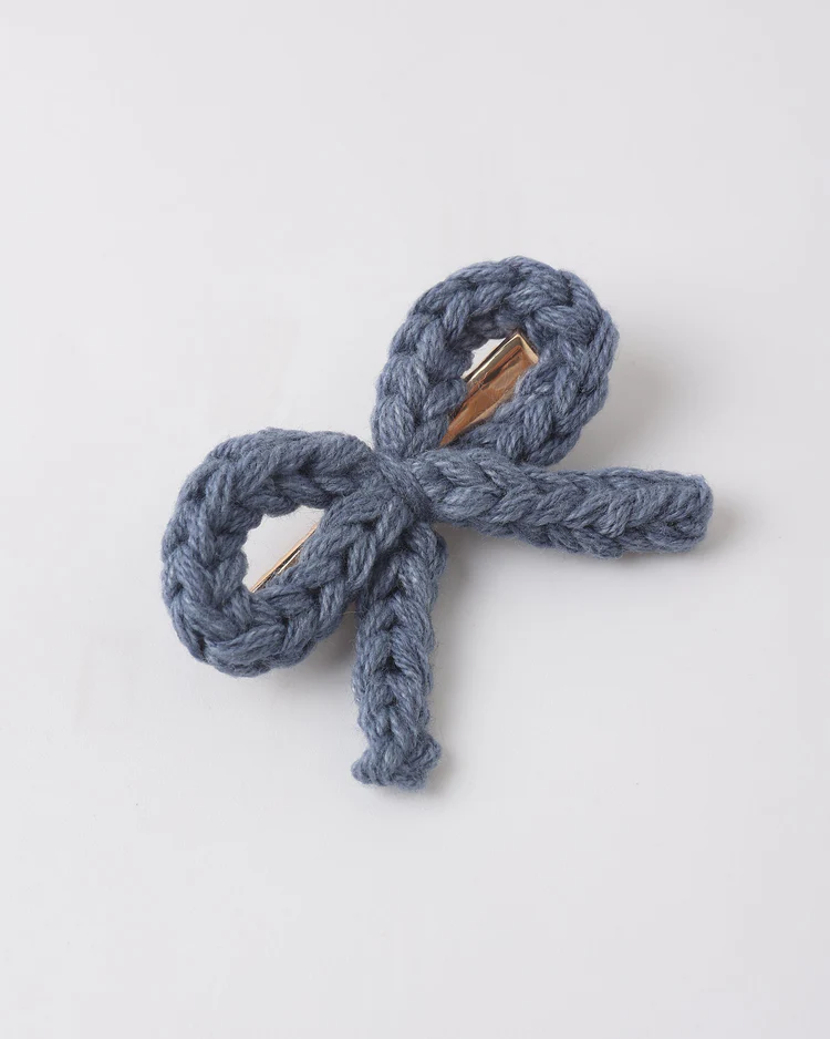Crochet Bow || Marine