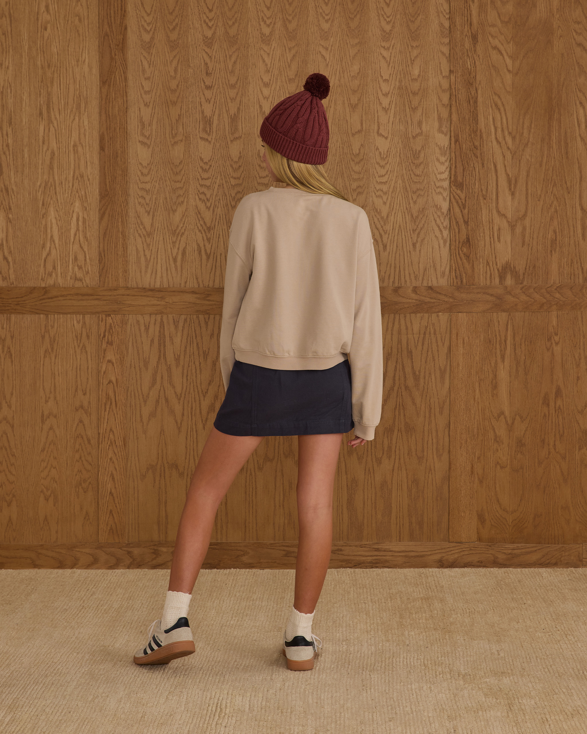 Denver Mini Skirt Teen || Navy