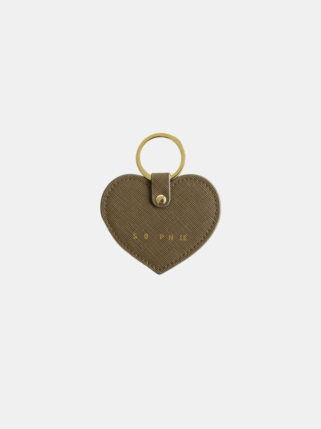 Love You Key Chain || Olive