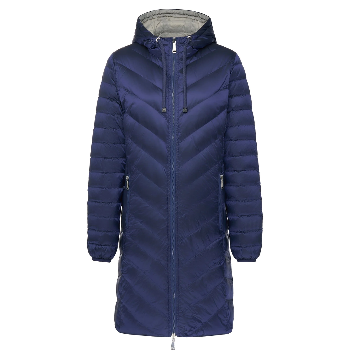 Arnie - Women's 90/10 Reversible Down Jacket || Moonlight/Silver