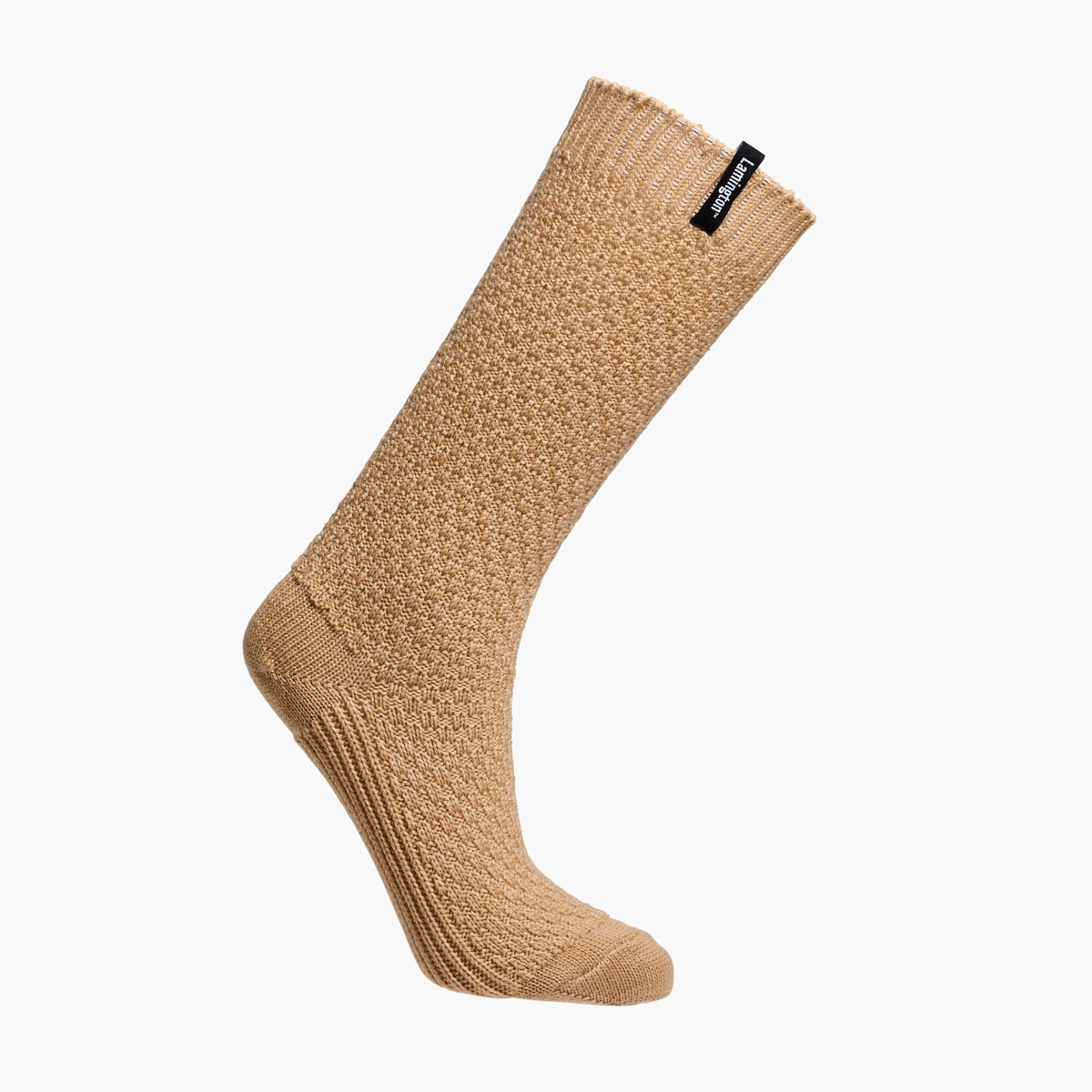 Merino Wool Chunky Waffle Knit Sunday Socks || Omaha