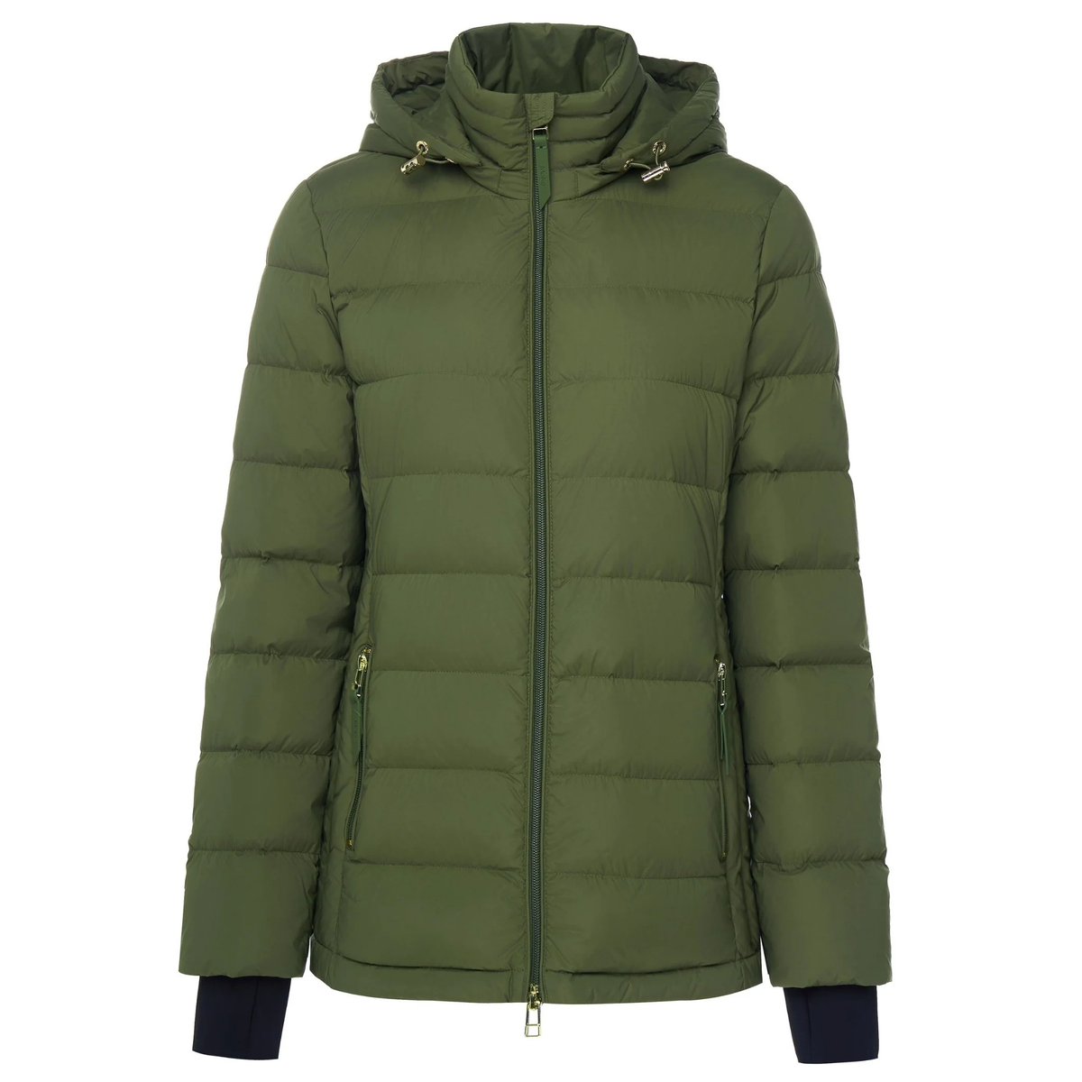 Lucy - Women's 90/10 Packable Down Jacket || Olive Green