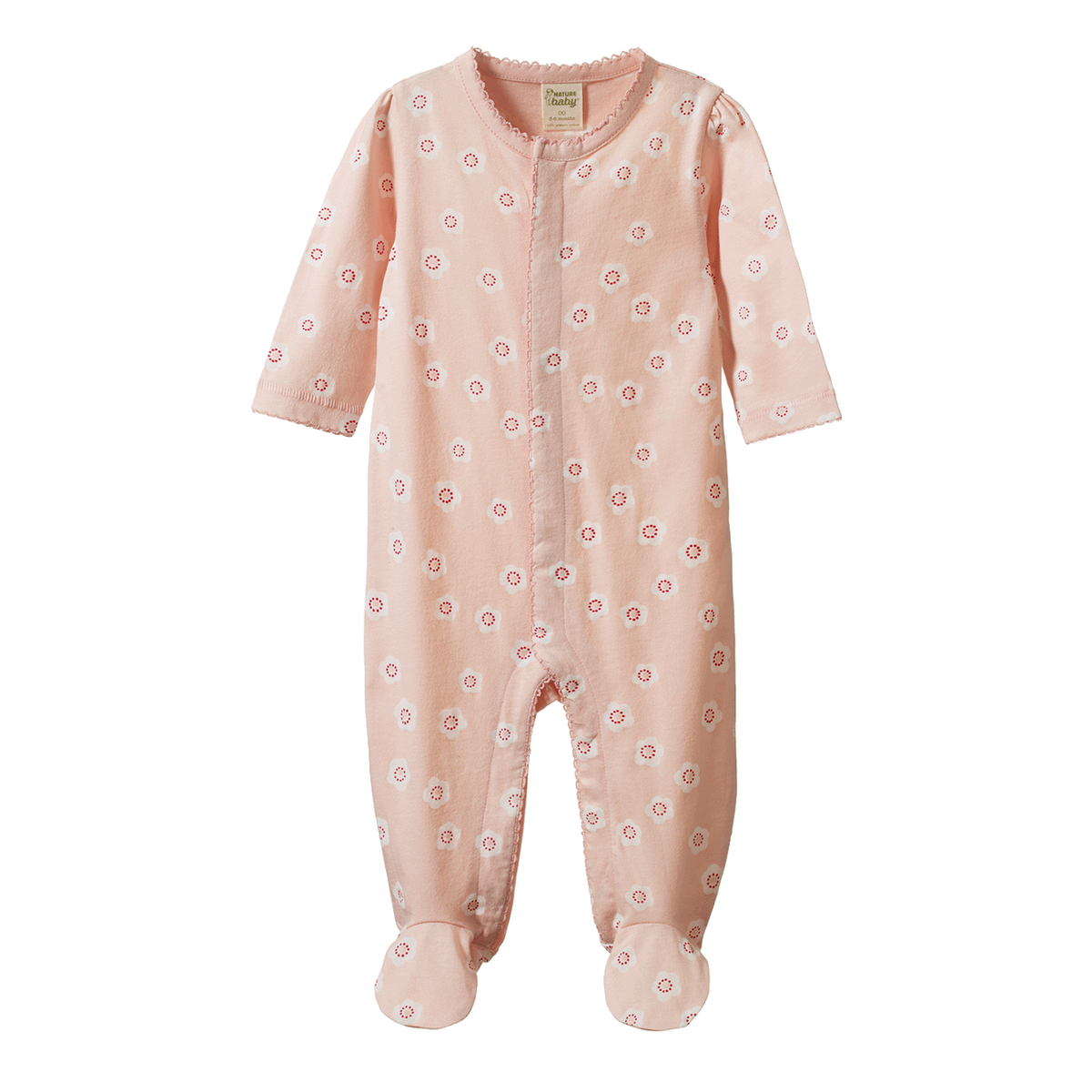 Lucy Suit || Flora Stamp Rose Dust