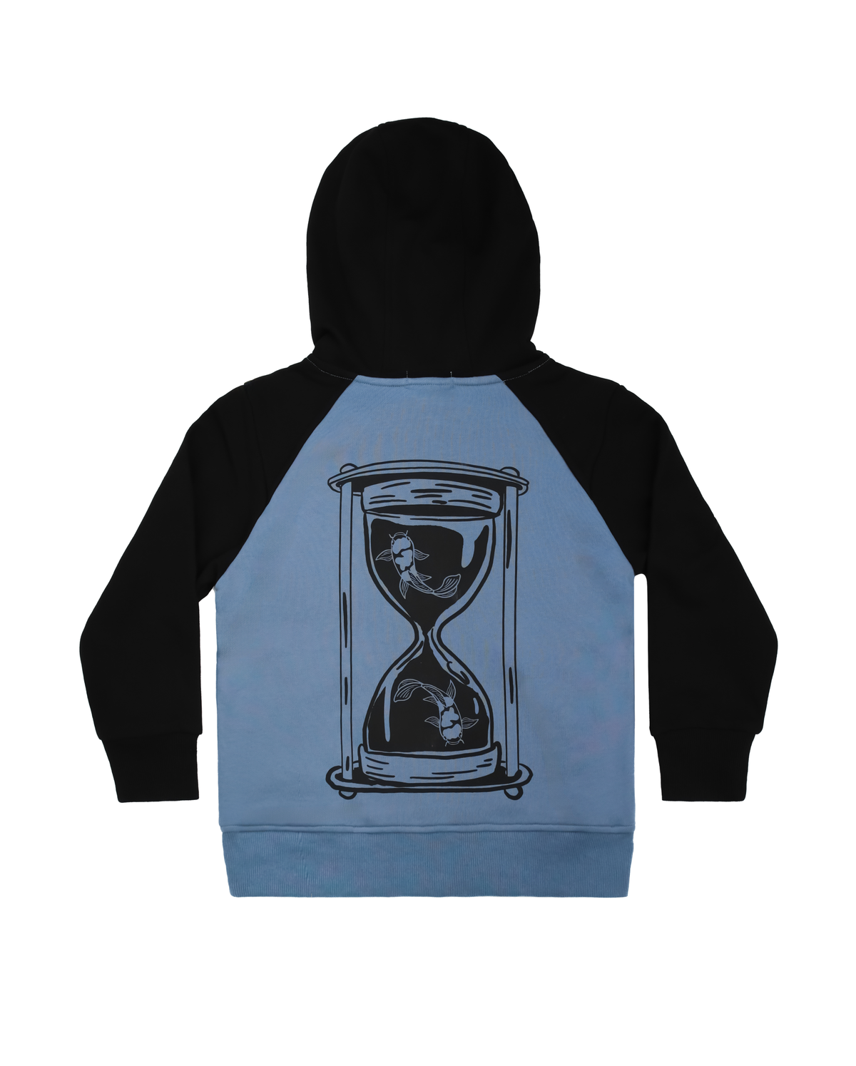 Blue Koi Time Hoodie