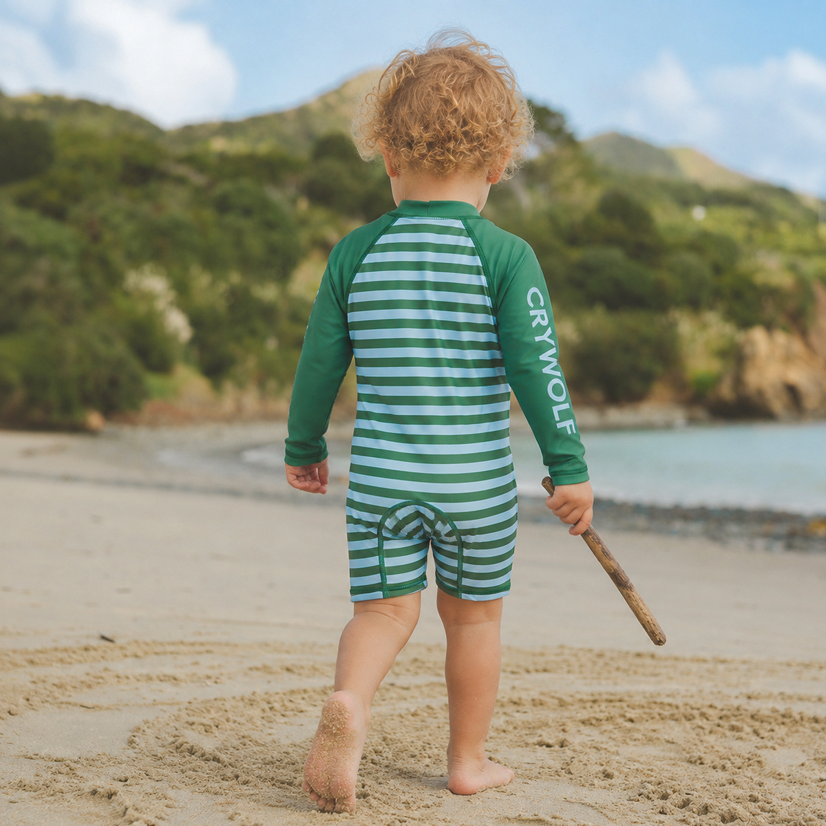 Baby Rash Suit || Deck Stripe