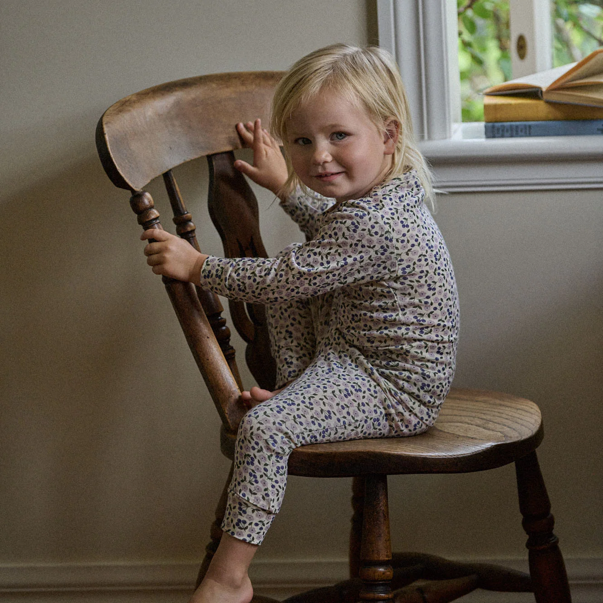 Merino Essential Pyjamas 2PC || Briarwood Lilac