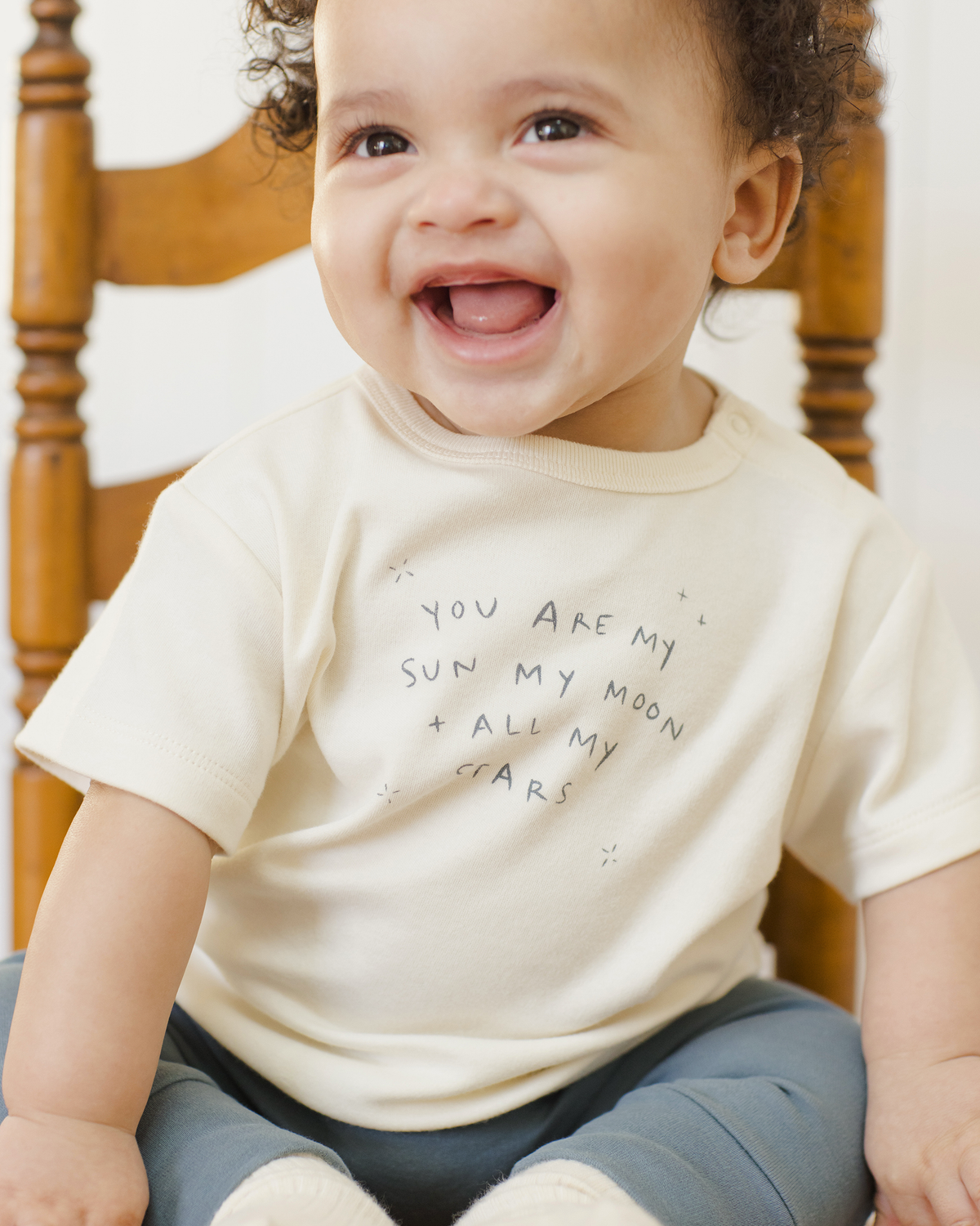 Boxy Tee || Sun, Moon &amp; Stars