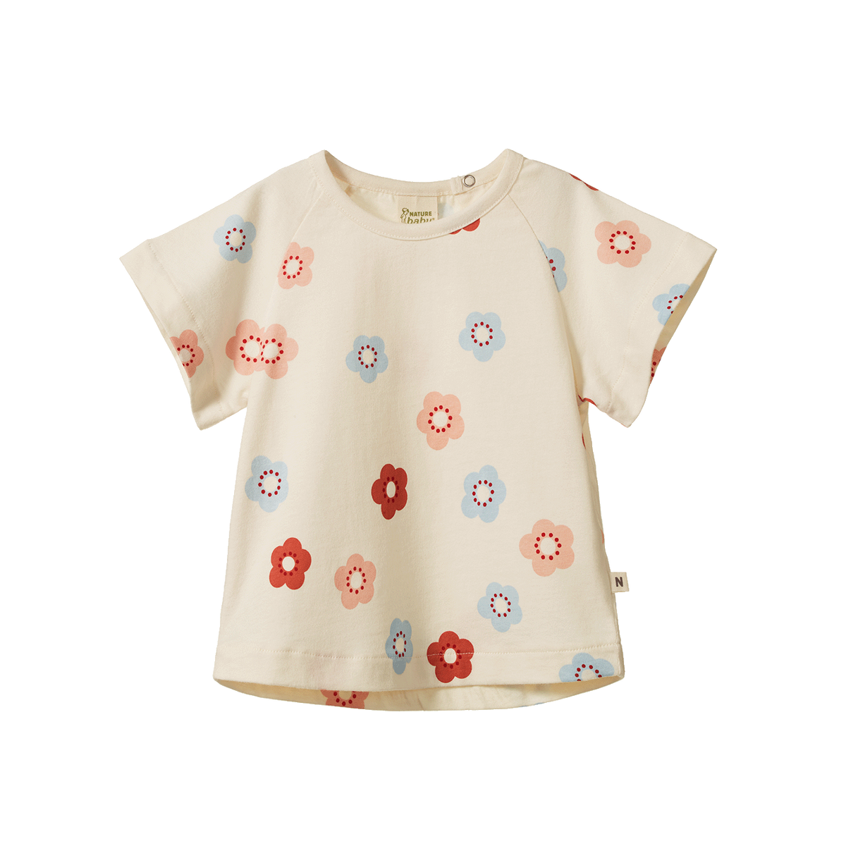 Juniper Tee || Flora Stamp Print