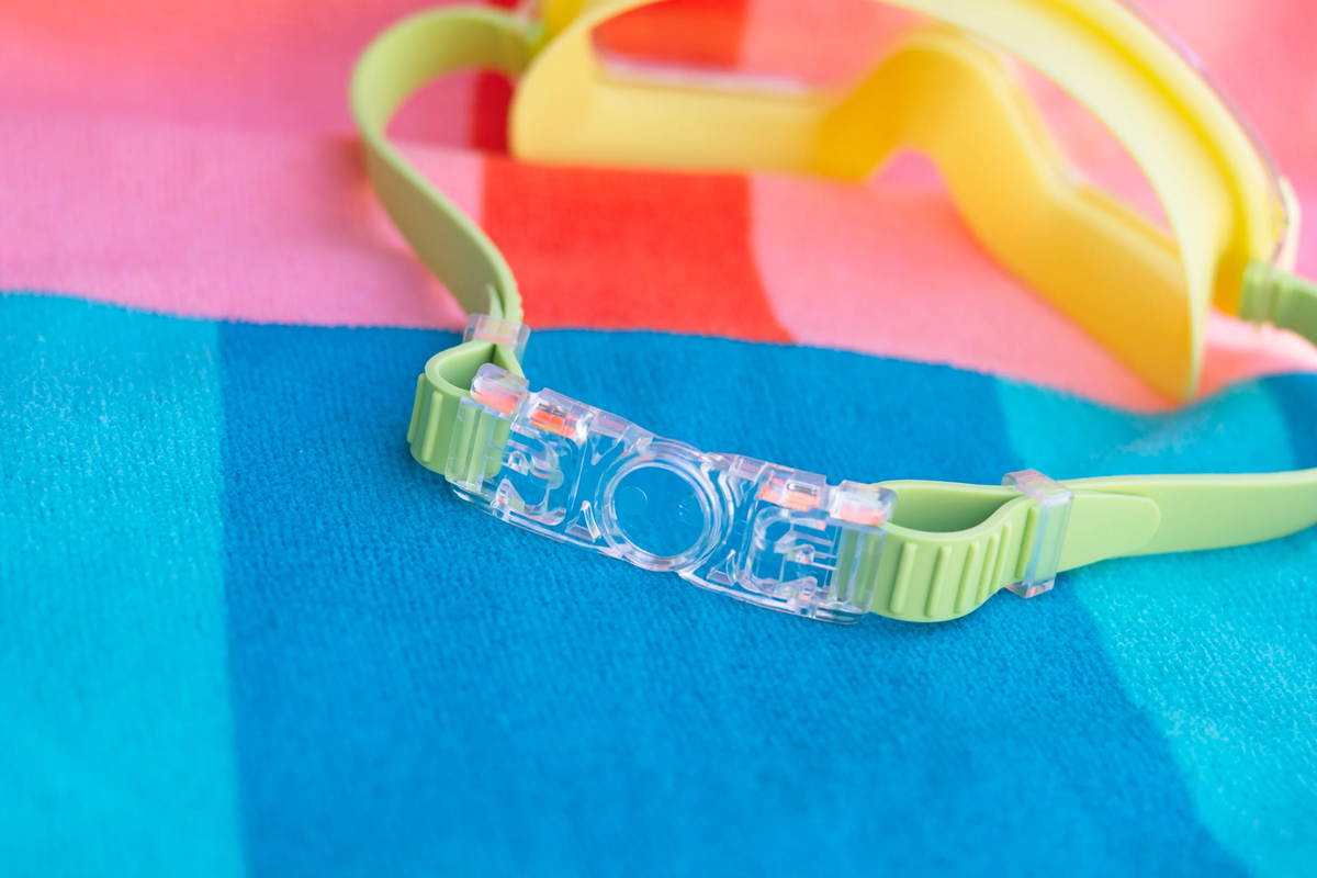 Kiddo Goggles Size 3-8 Years || Lemon Lime