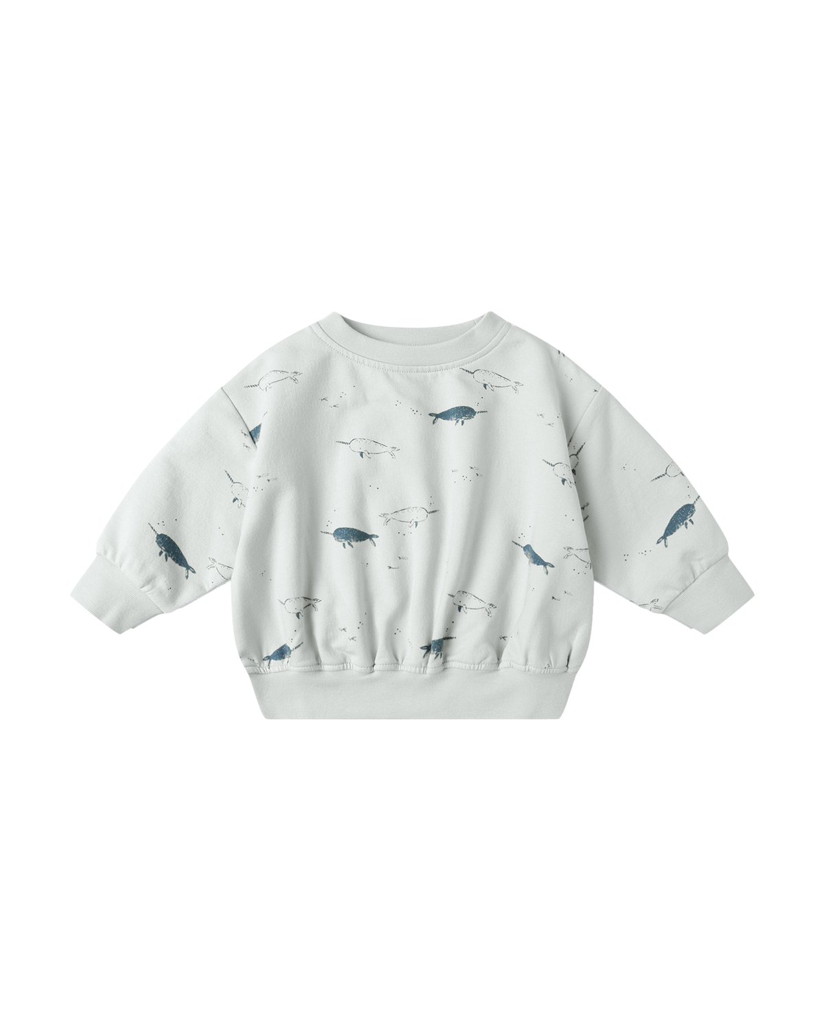 Relaxed Fleece Sweatshirt || Narwhals