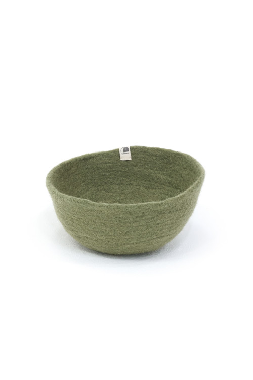 Felt Basket || Sage