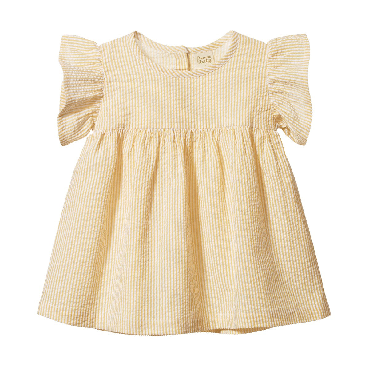 Bonnie Dress || Golden Stripe