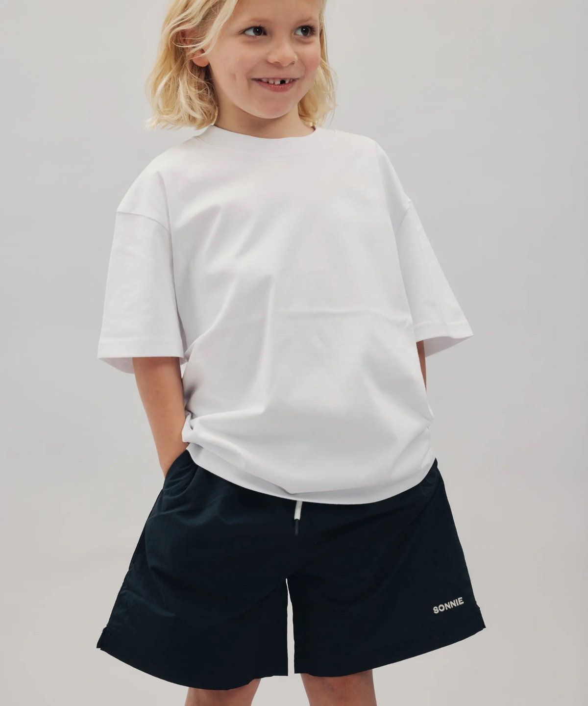 Nylon Sports Shorts || Ink