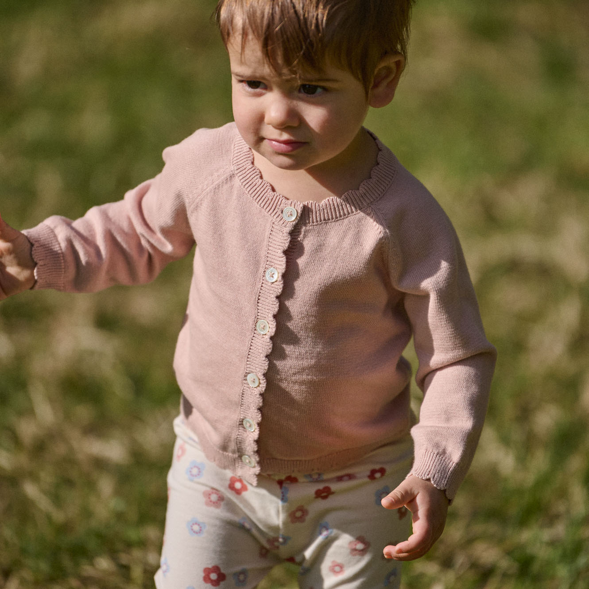 Liliette Cardigan || Rose Dust