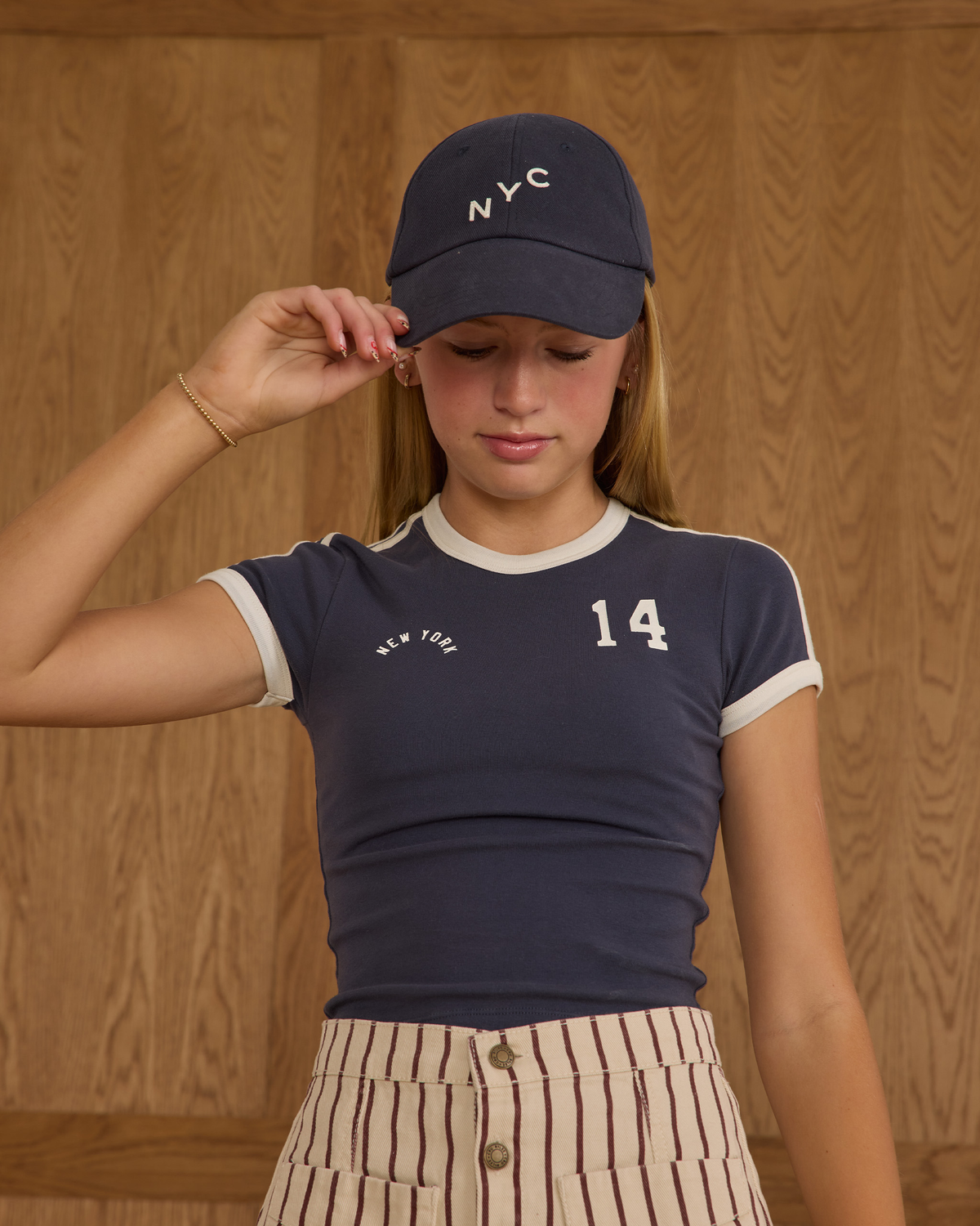 Baby Tee Teen || Navy