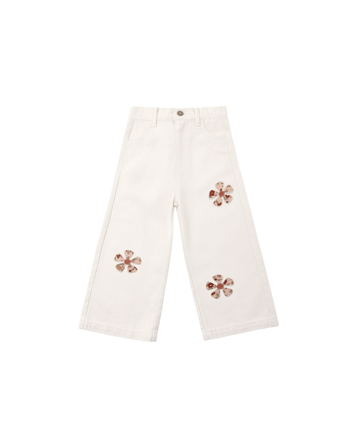 Straight Leg Pant || Daisy Patches