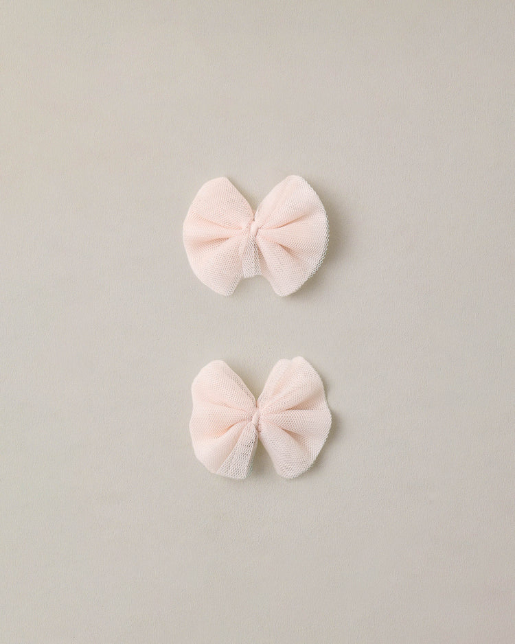 Flutter Tulle Clips || Pink